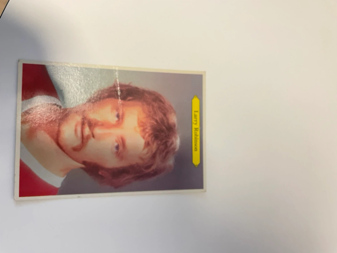 Larry Robinson Montreal Canadiens Hockey Card