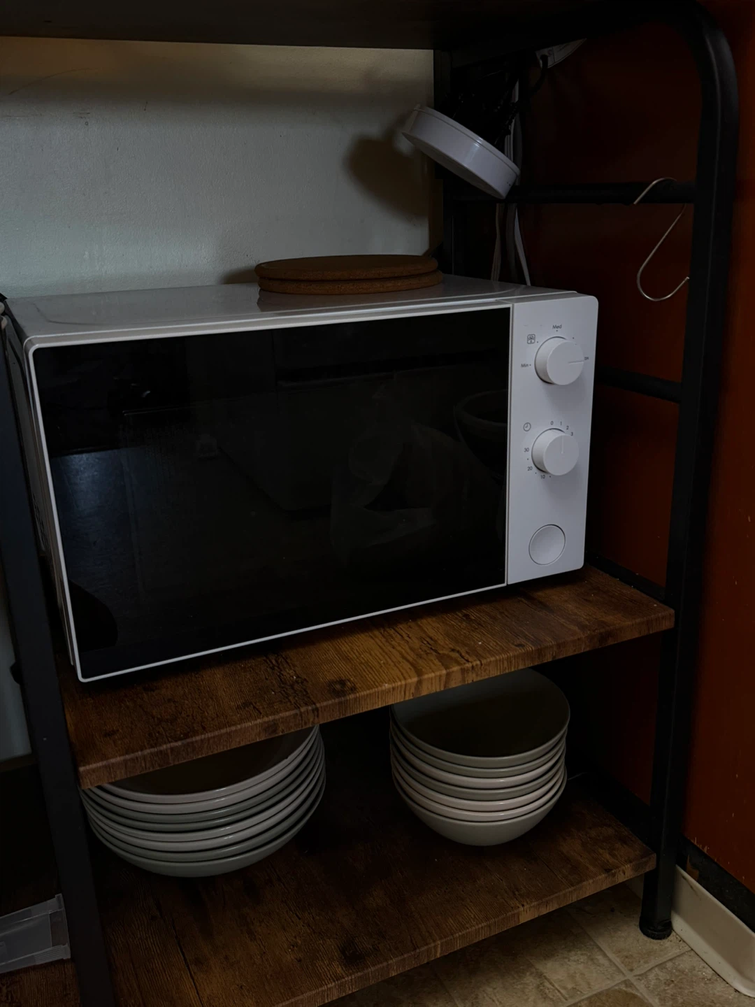 White Microwave Oven