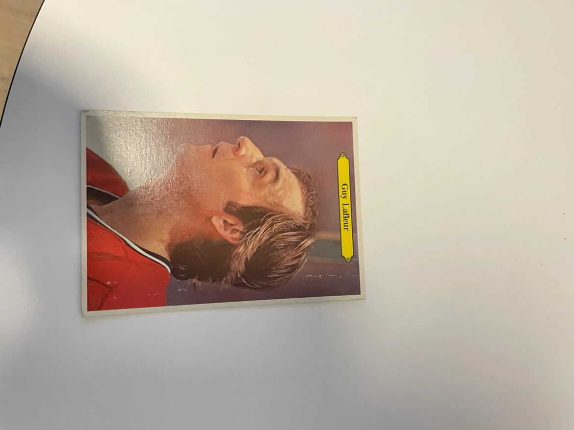 Guy Lafleur 1981 O-Pee-Chee Hockey Card
