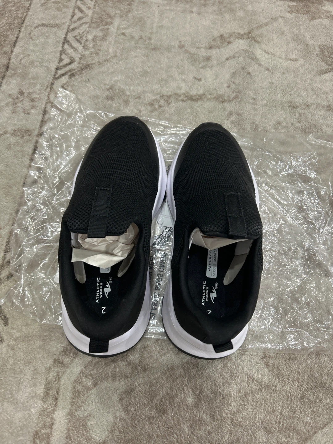 Brand New sports Black Slip-On Sneakers