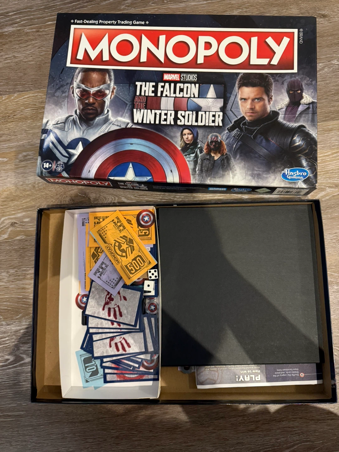 Monopoly The Falcon and The Winter Soldier Board Game - photo 3