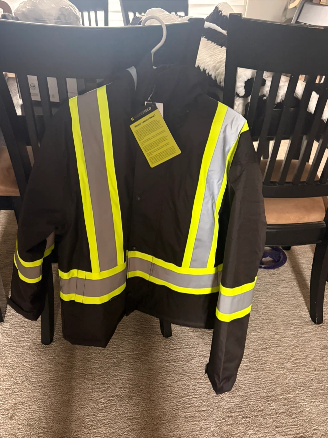 High Visibility Winter Work Jacket