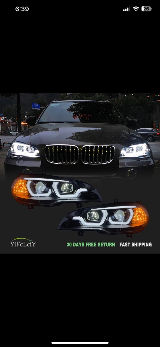 BMW X5 Headlights - photo 5