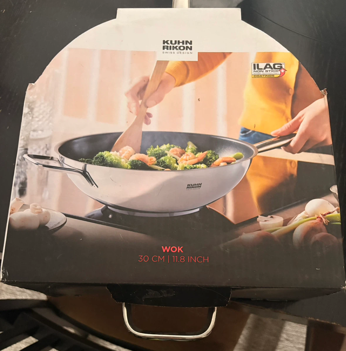 Kuhn Rikon Wok 30 cm / 11.8 Inch