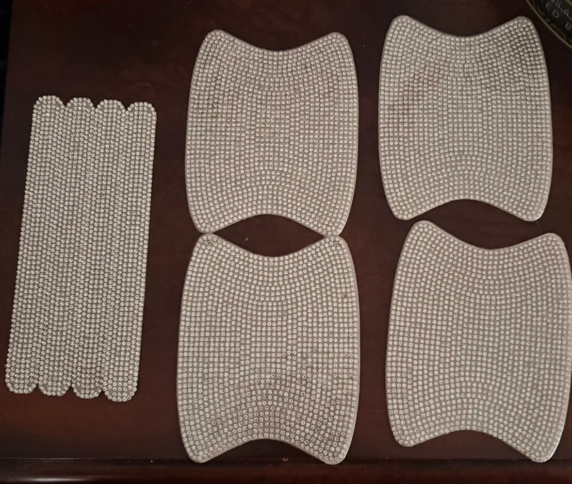 Rhinestone Car Door Handle Trim Kit