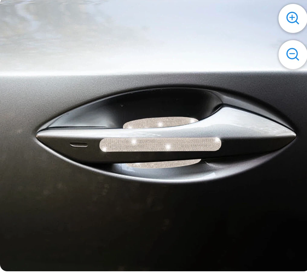 Rhinestone Car Door Handle Trim Kit - photo 2