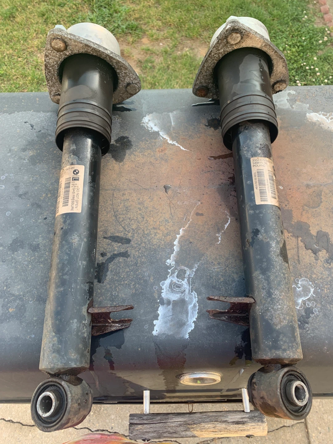 BMW X5 OEM Rear Shock Absorbers Set