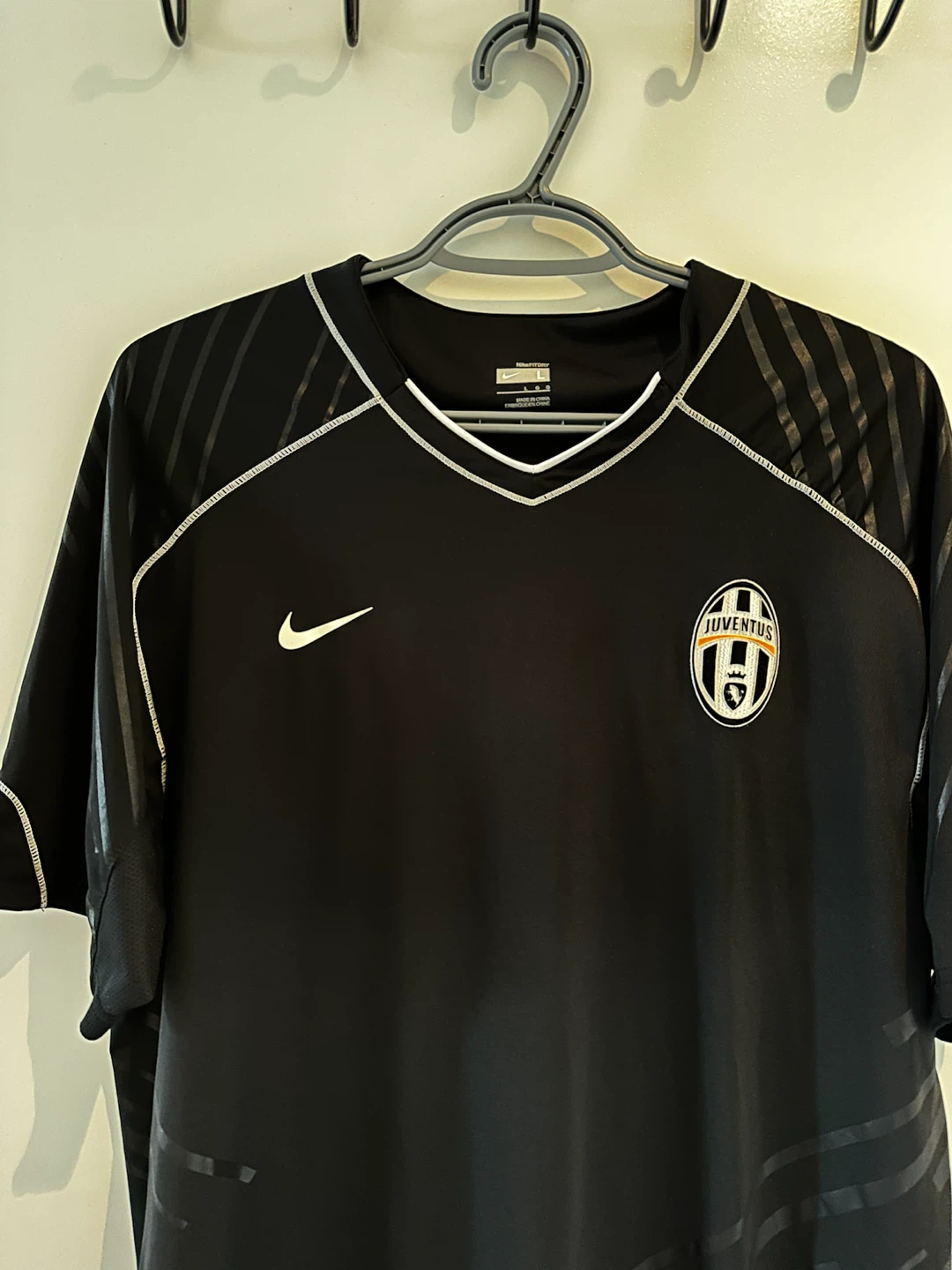 Nike Juventus Black Training Jersey Size L - photo 5