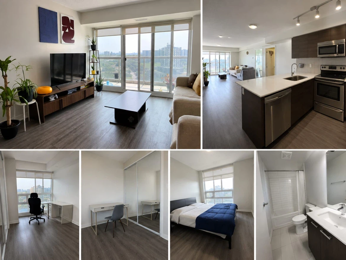 SUBLET | $2,500/month, Furnished 2 BHK near Fairview Mall