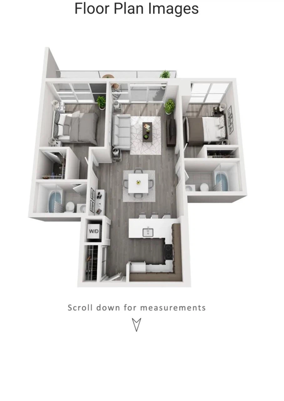 SUBLET | $2,500/month, Furnished 2 BHK near Fairview Mall - photo 2