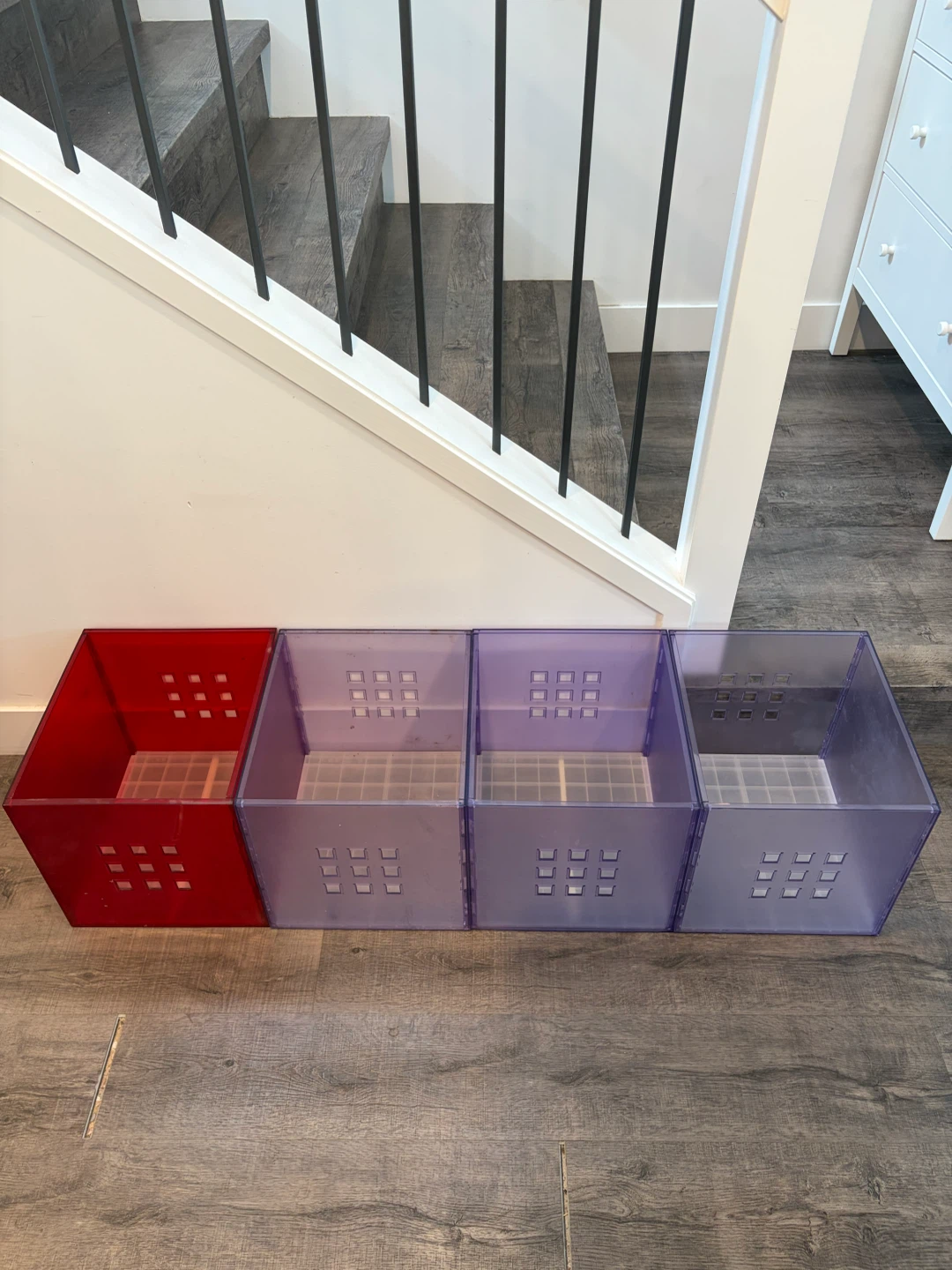 IKEA KALLAX insert bins x4 for $20