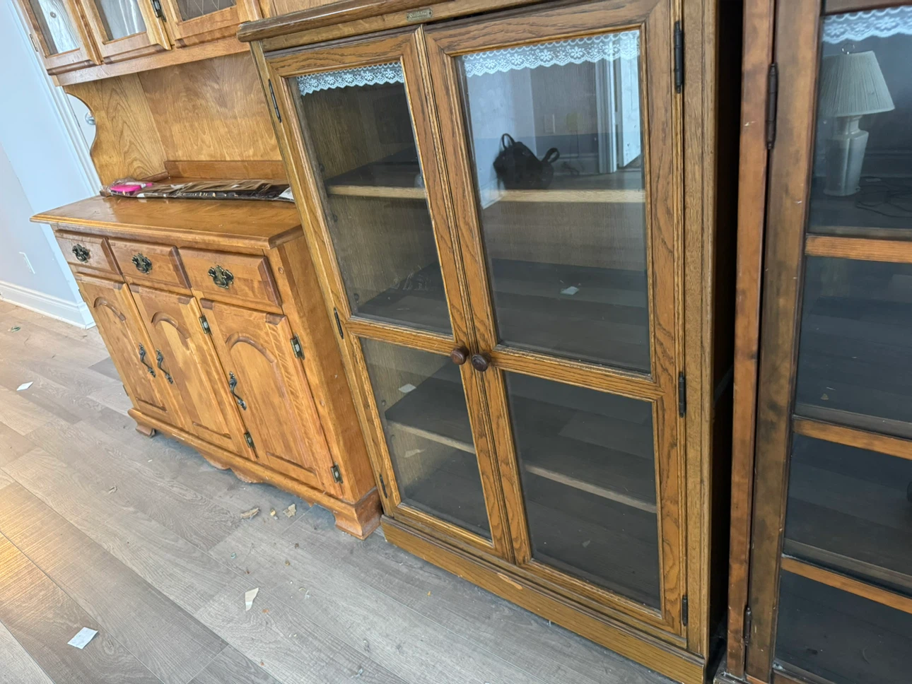 FREE Wooden Display Cabinets — Pickup Only — Available Today - photo 2
