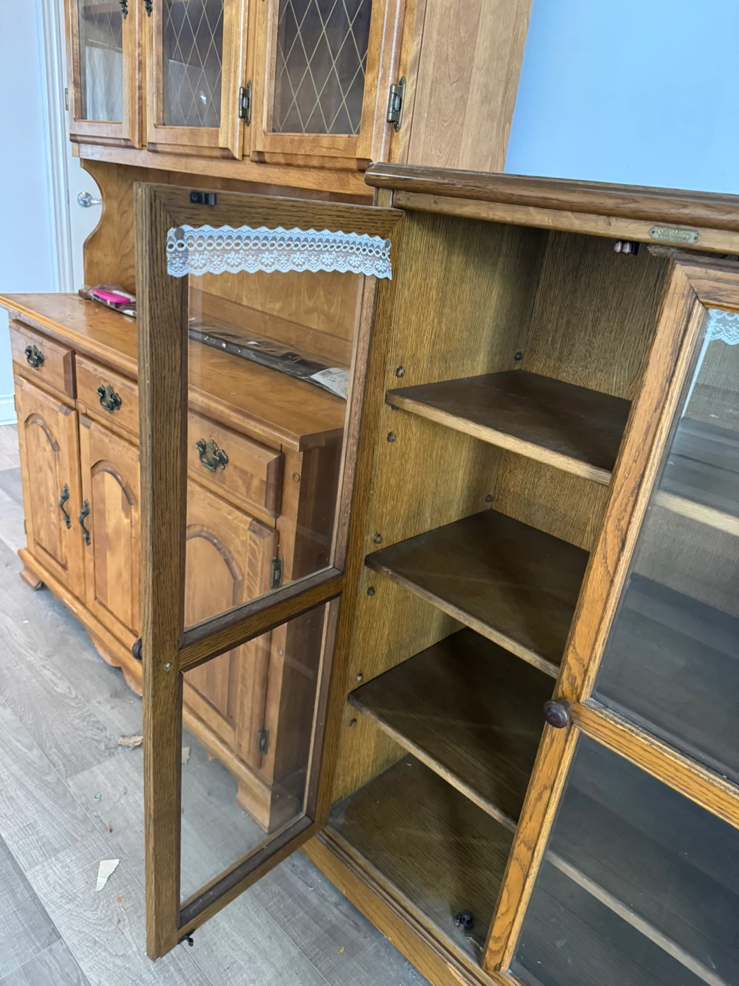 FREE Wooden Display Cabinets — Pickup Only — Available Today - photo 3