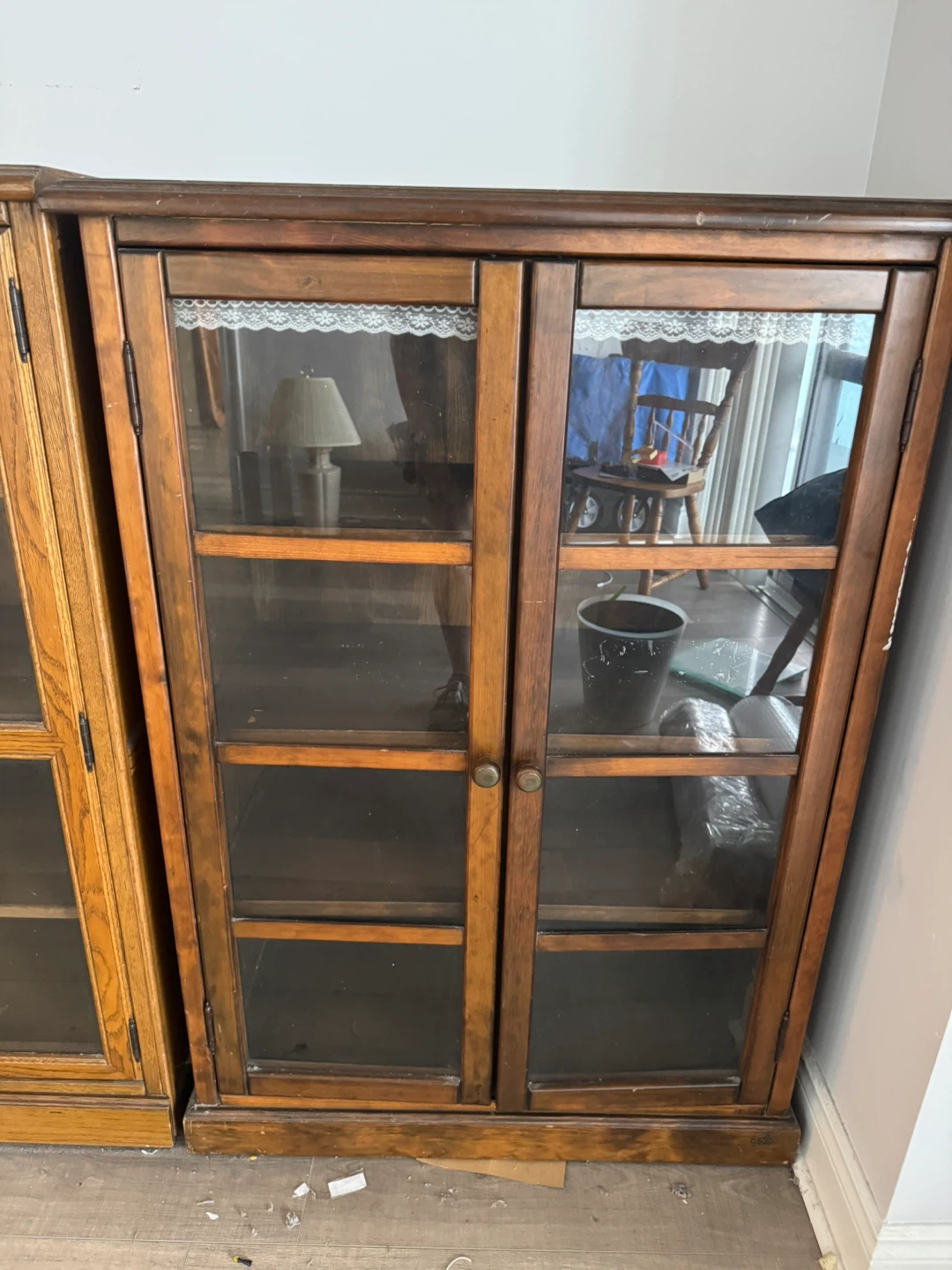 FREE Wooden Display Cabinets — Pickup Only — Available Today - photo 5