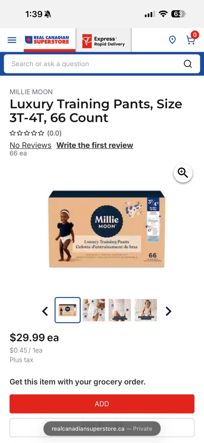 Millie Moon Training Pants 3T-4T - photo 3