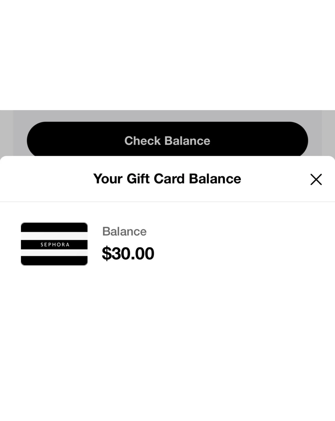 Sephora $30 Gift Card - photo 2
