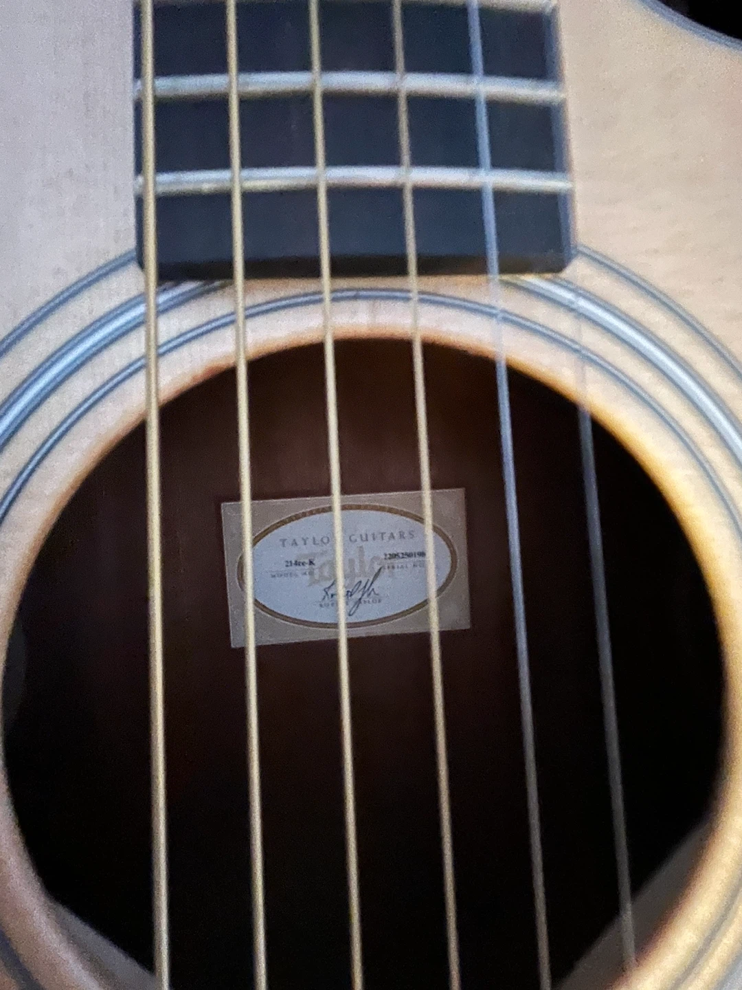 Taylor Guitars Acoustic Guitar Taylor 214ce-K
