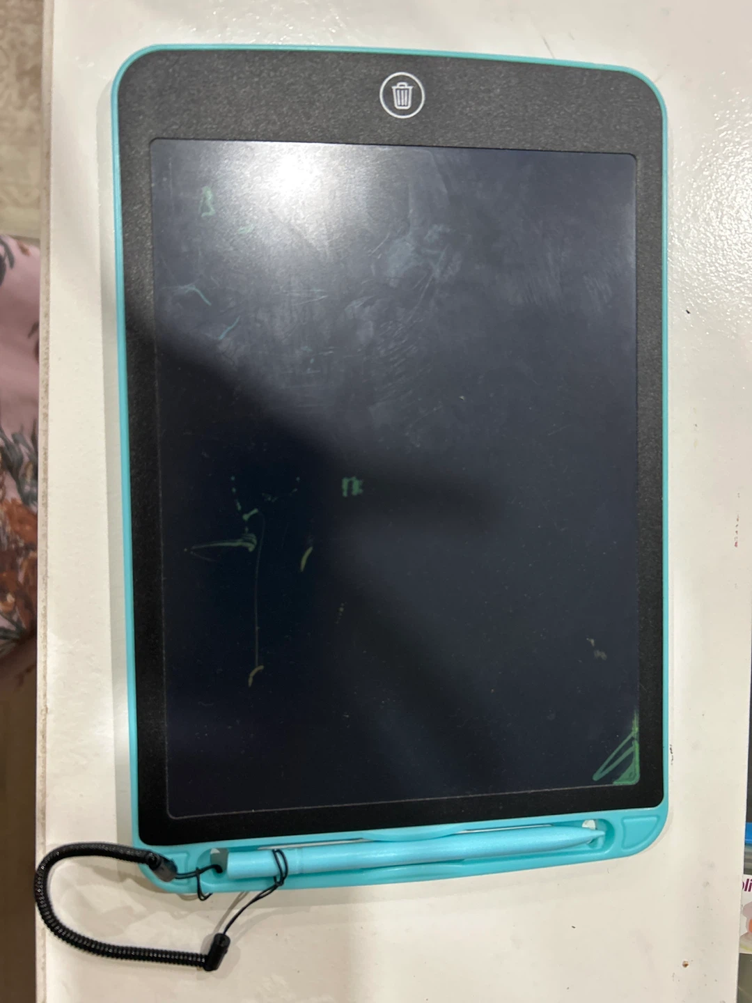 LCD Writing Tablet with Stylus - Blue
