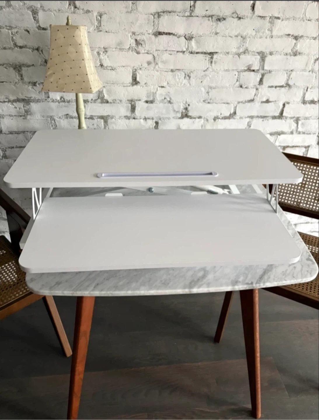 Adjustable Standing Desk Converter - photo 2