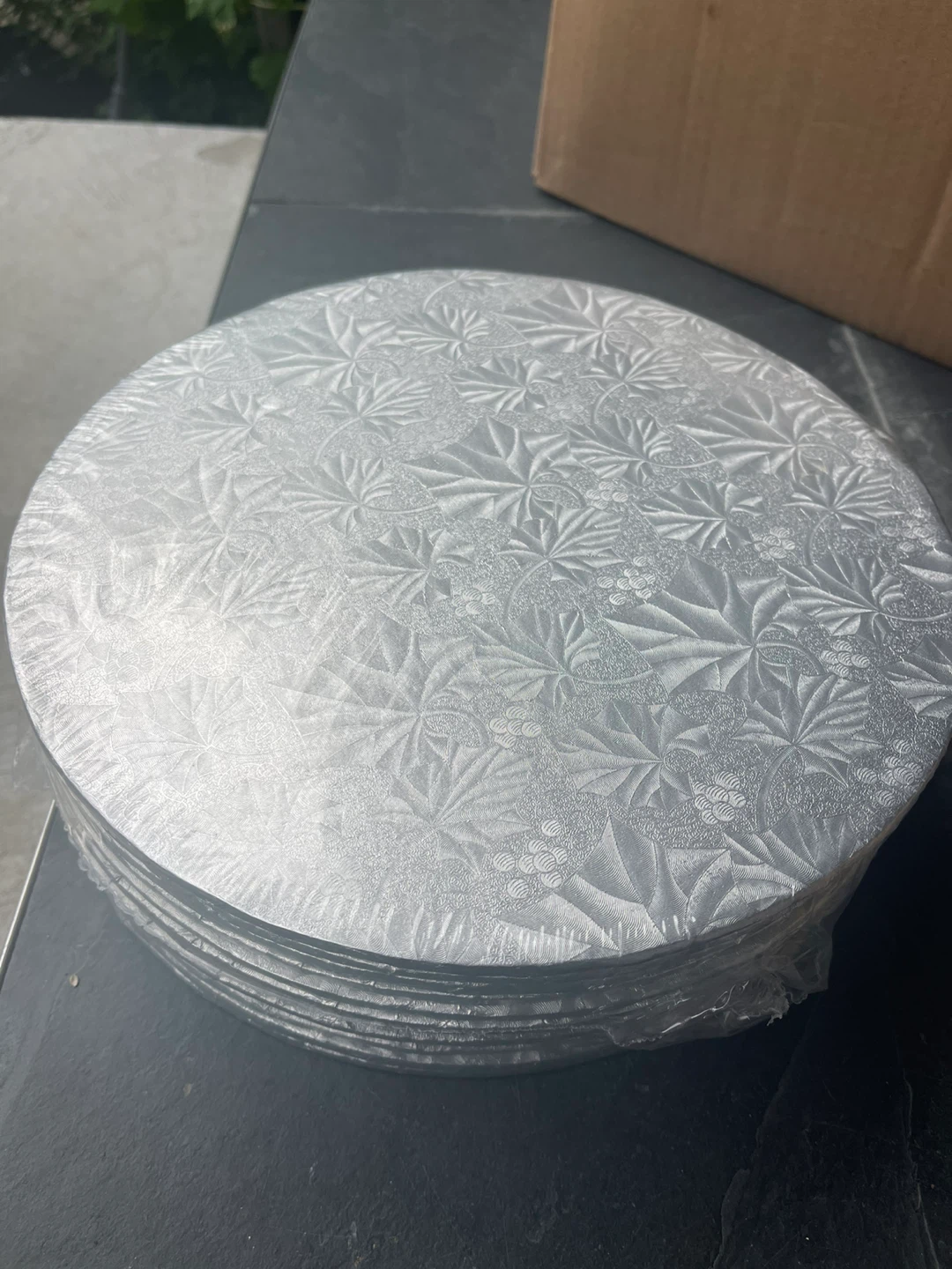 One Way Comfort Clear Piping Bags & Cake Boards