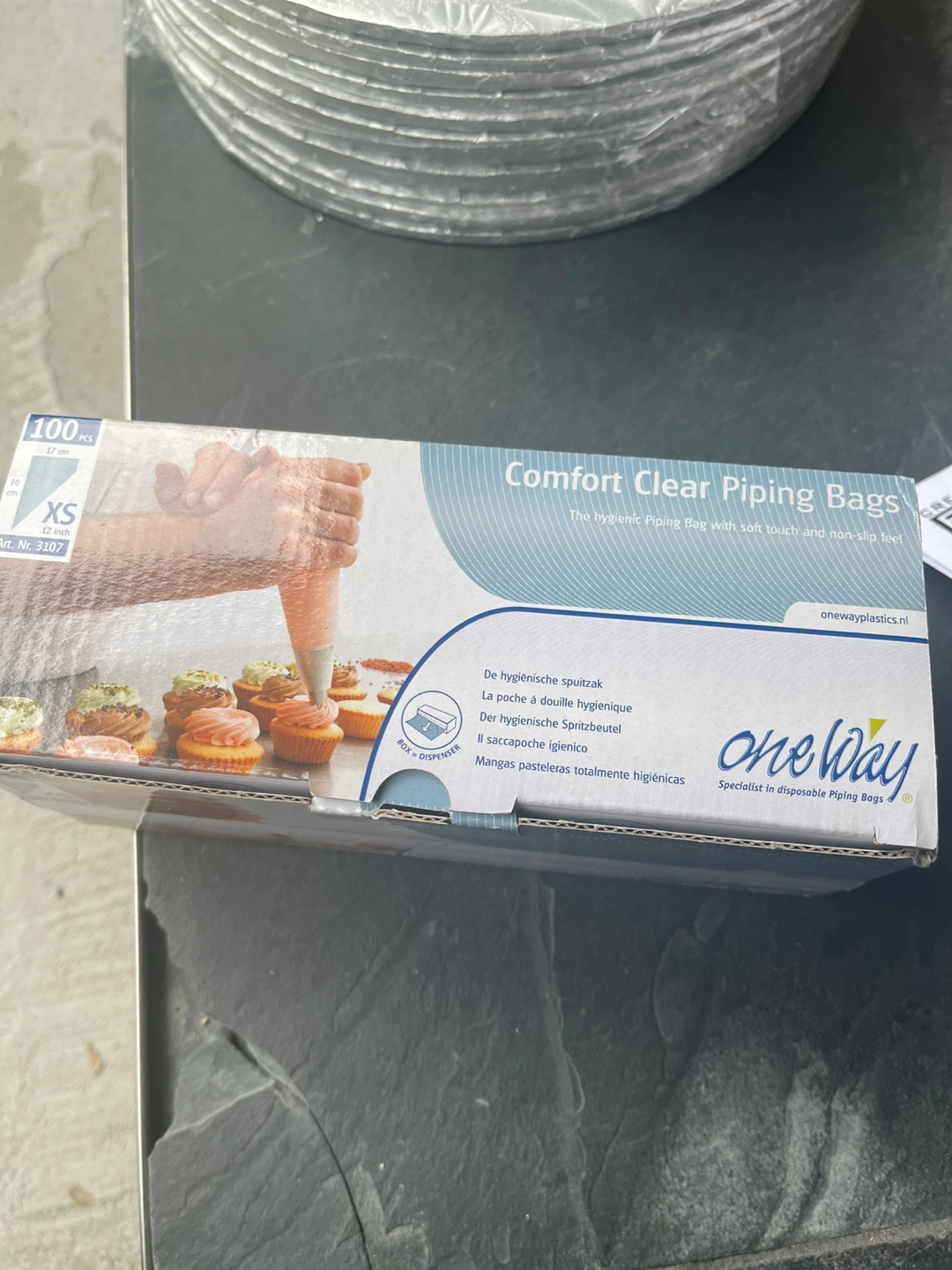 One Way Comfort Clear Piping Bags & Cake Boards - photo 2