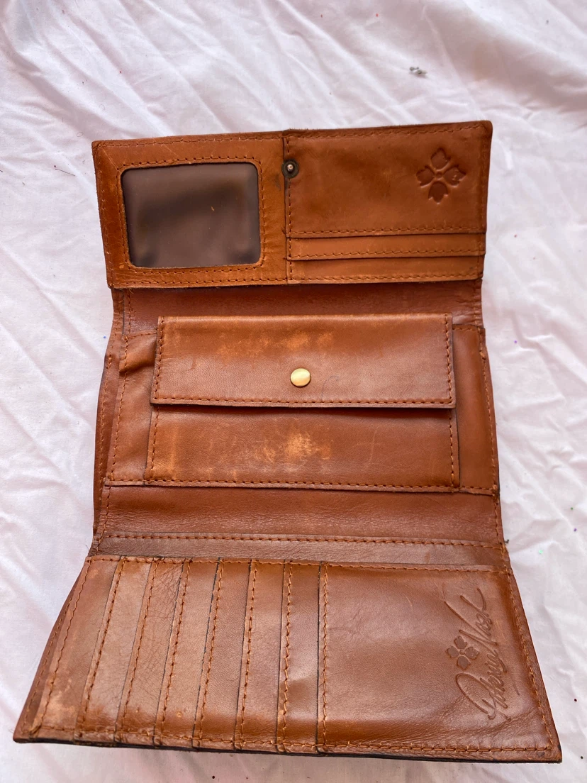 Patricia Nash Floral Embroidered Leather Wallet - photo 2