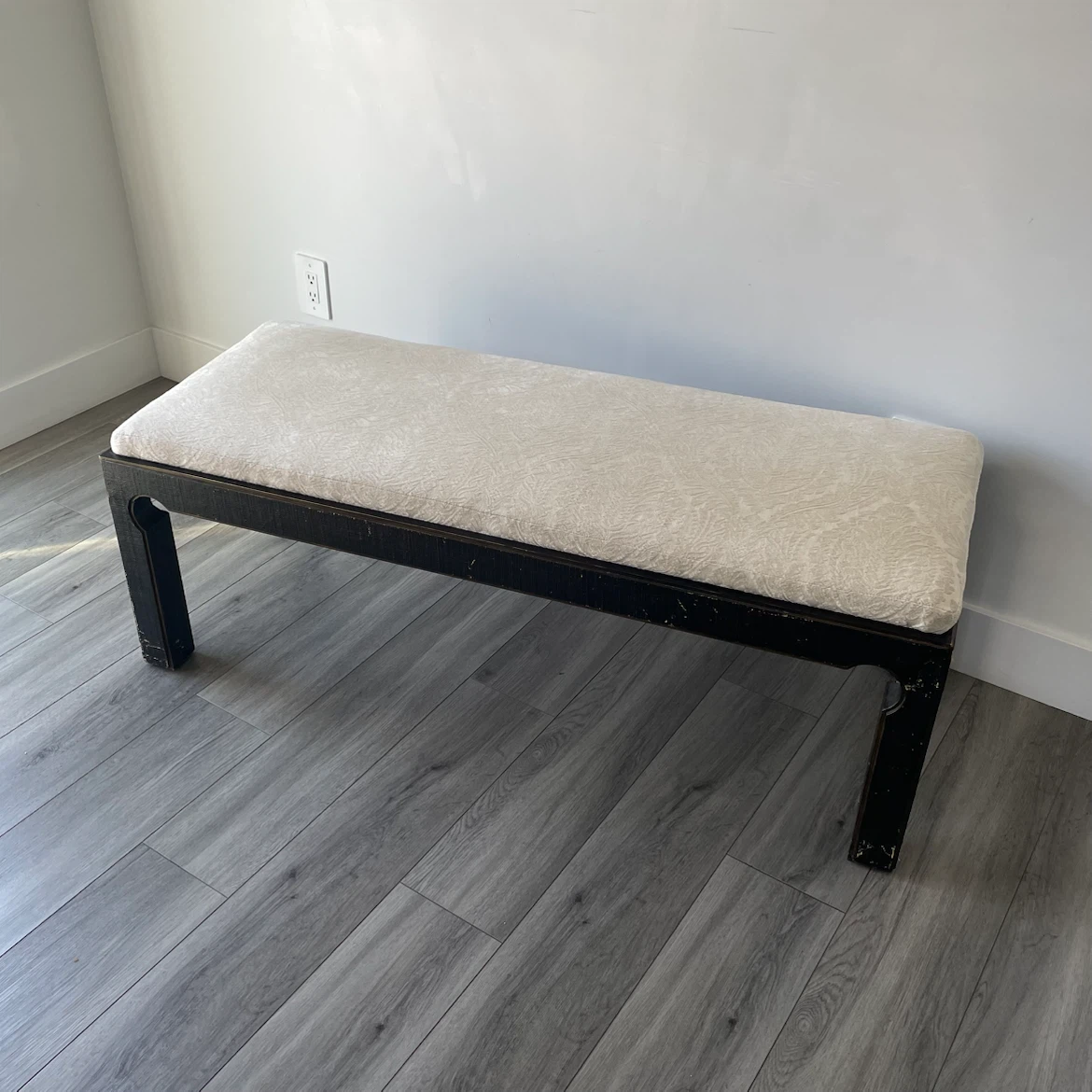 Bench with Cream Seat