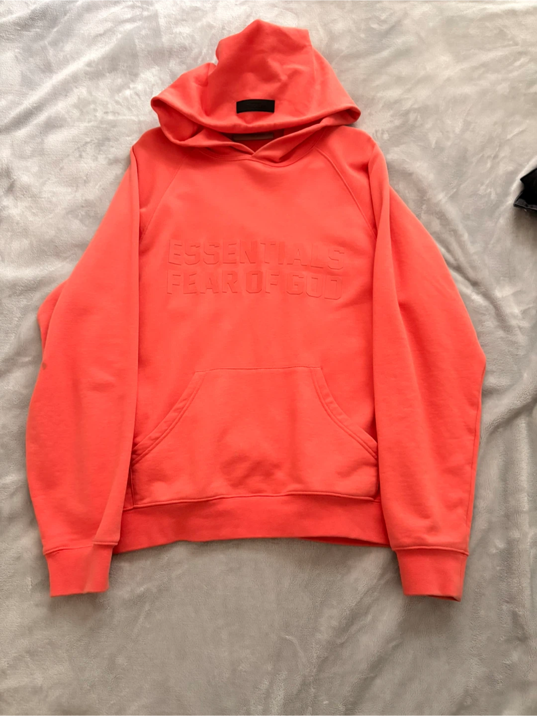 Fear of God Essentials Hoodie - Coral