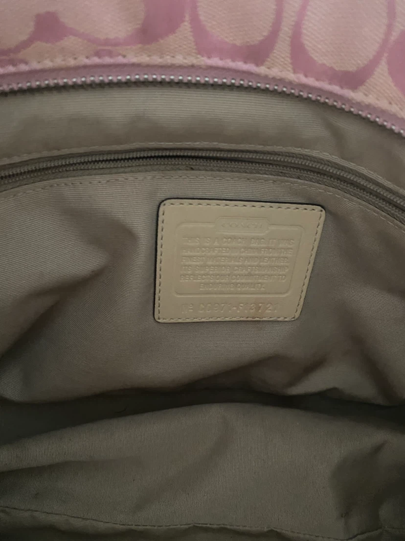 Coach Patchwork Tote Bag Pink - photo 2