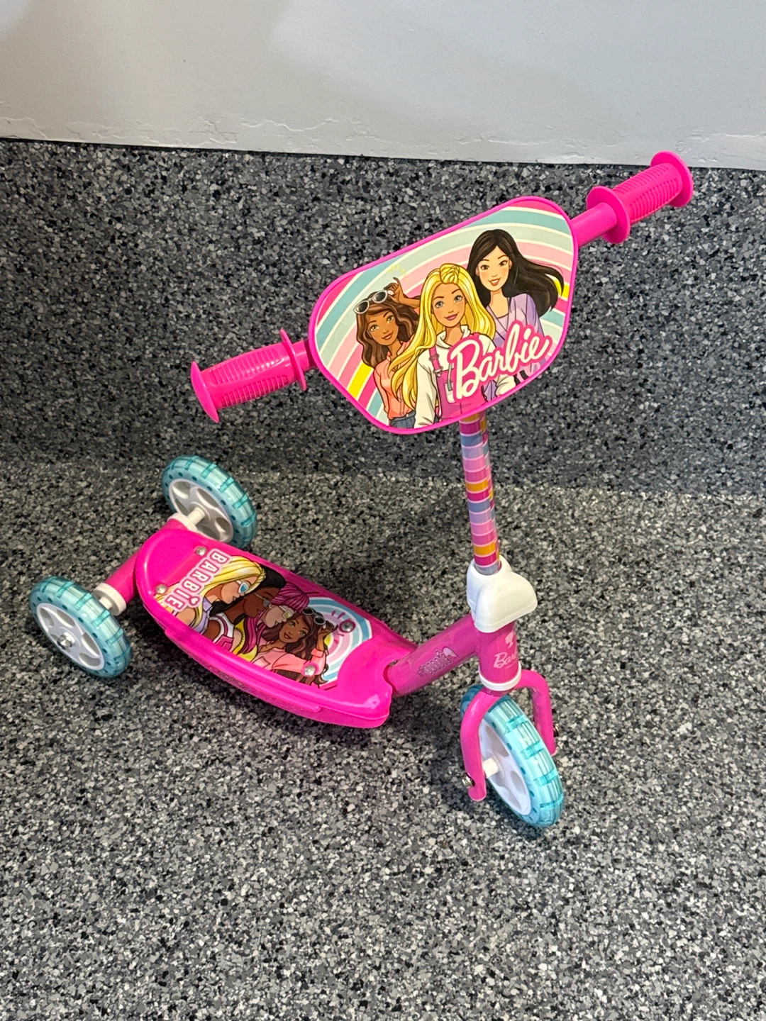 Barbie 3-Wheel Scooter for Kids