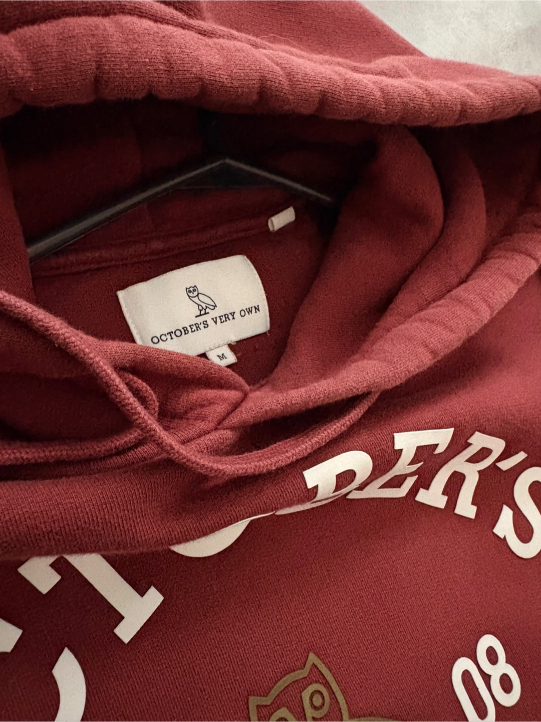 October's Very Own Hoodie Red Size M - photo 2