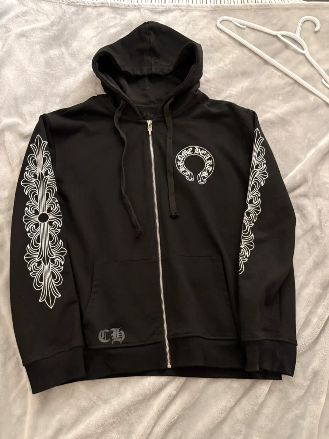 Chrome Hearts Zip-Up Hoodie