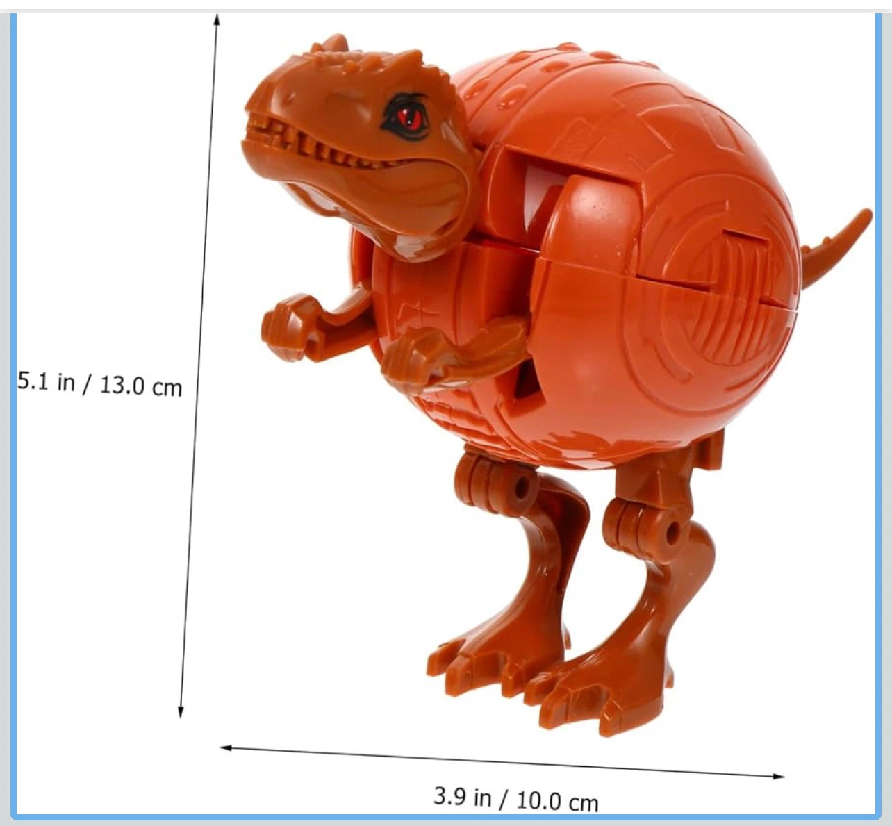8pc Transforming Dinosaur Eggs Toy  Kids Birthday Party Favors - photo 2