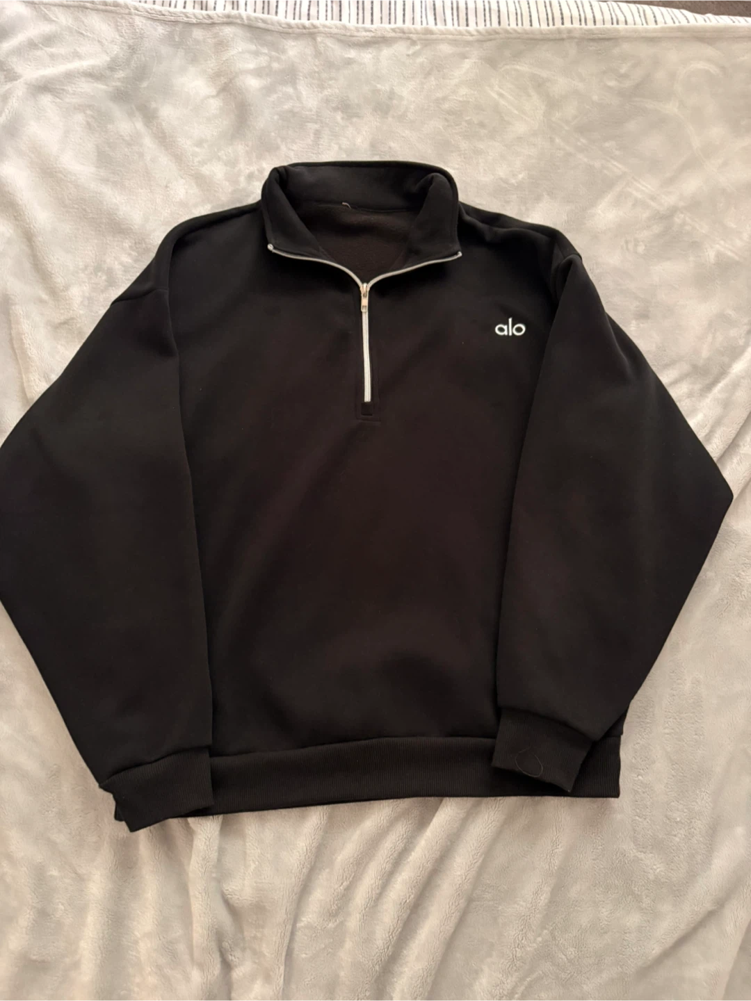 Alo Black Quarter Zip