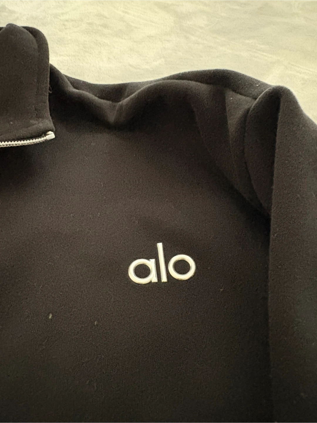 Alo Black Quarter Zip - photo 2