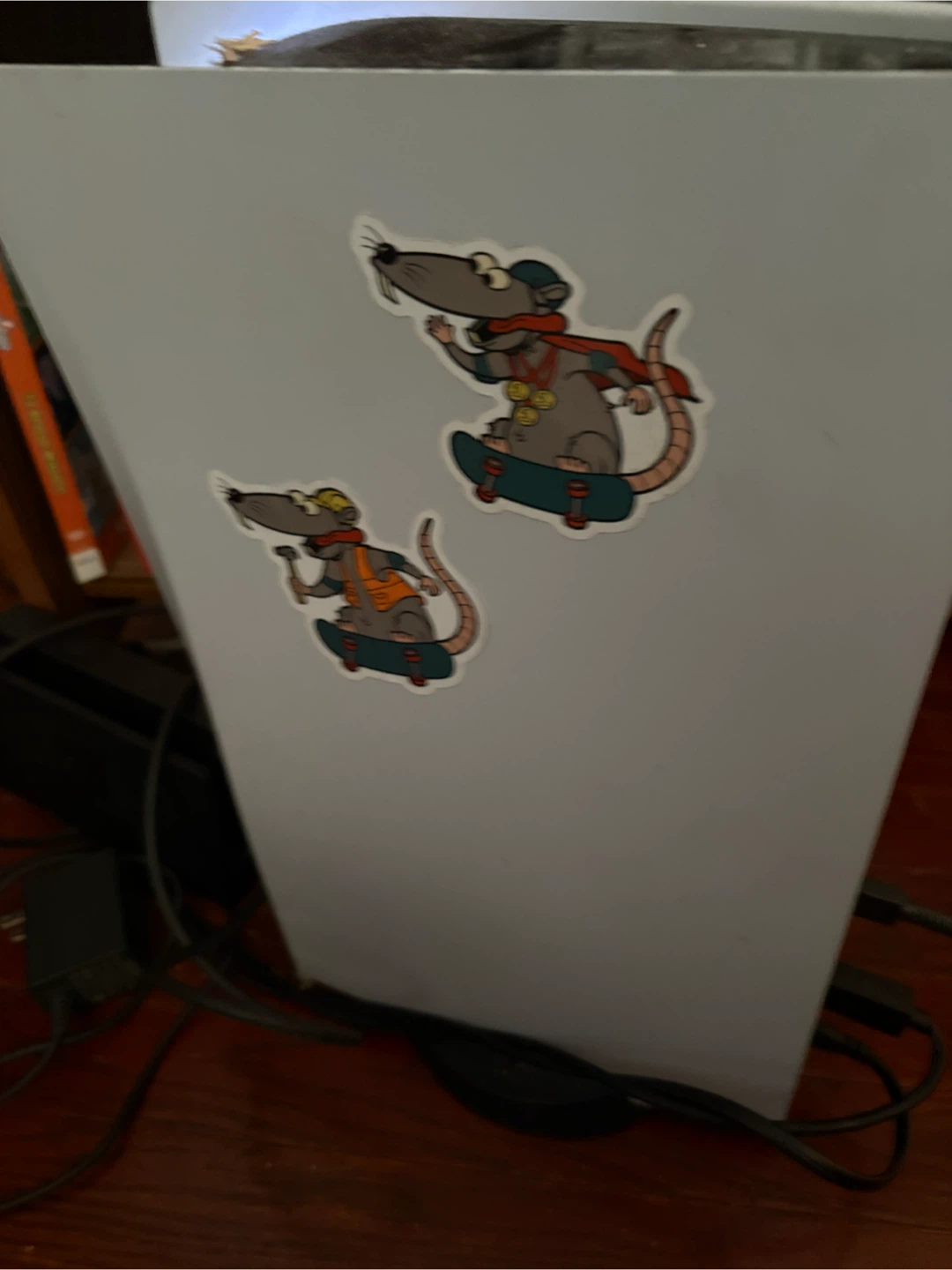 PlayStation 5 Console with Skater Rat Stickers