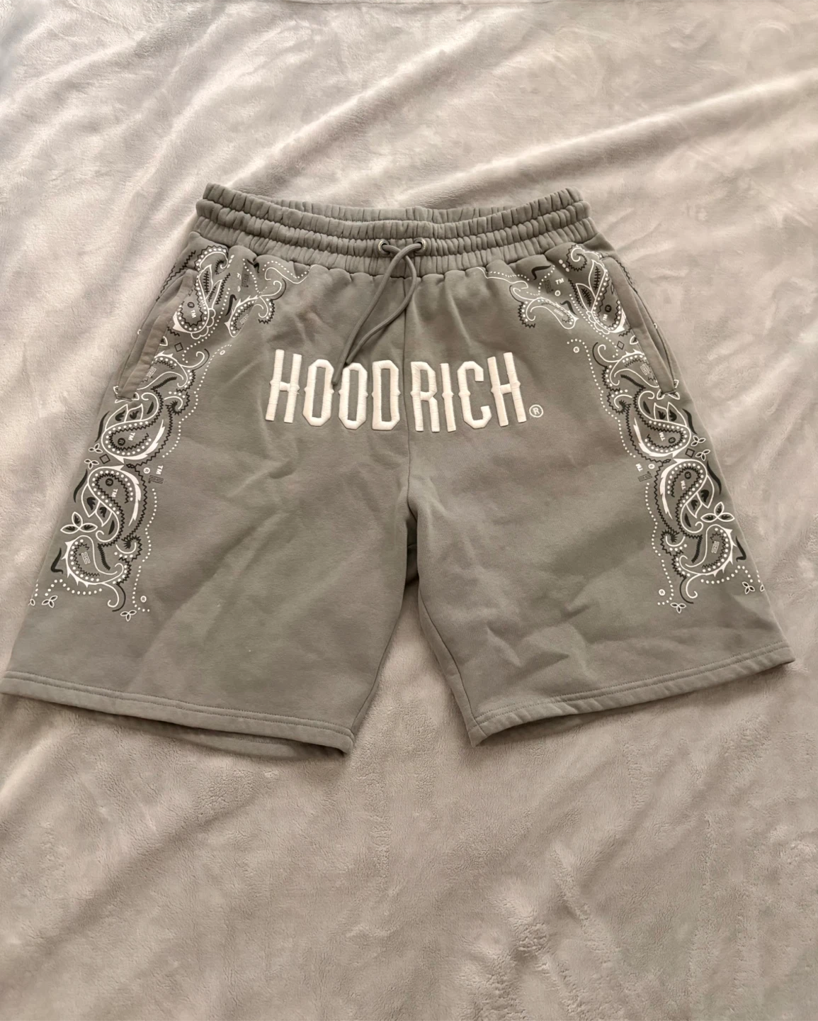Hoodrich Shorts - Grey - Size L