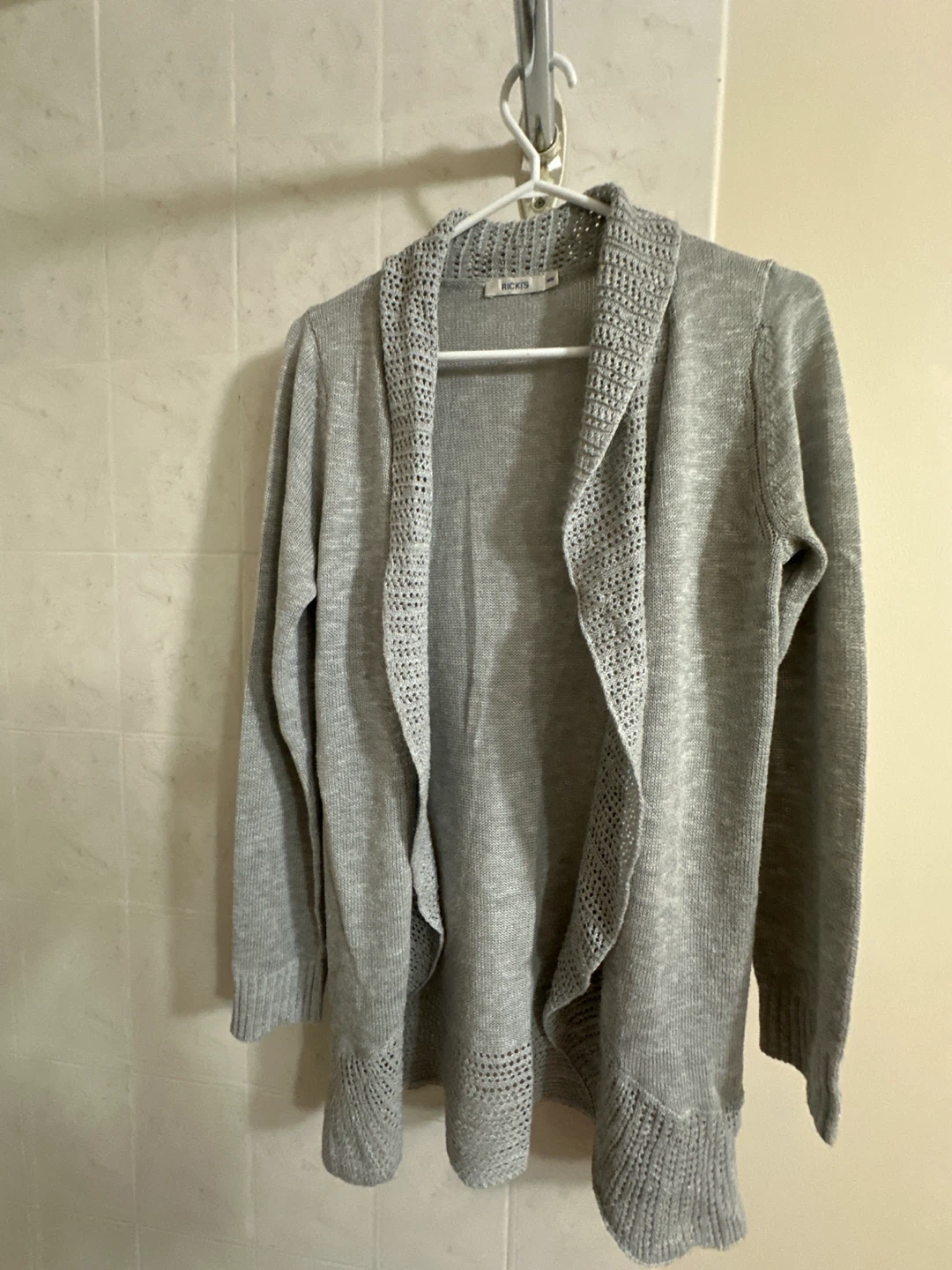 Ricki  Grey Cardigan -Size M
