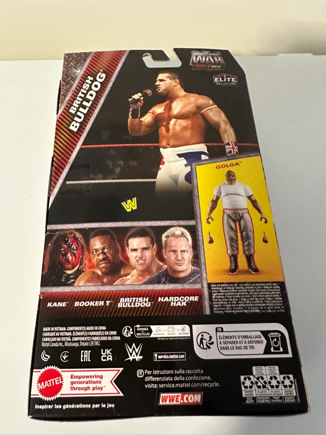 WWE Elite Collection British Bulldog  Figure - photo 4