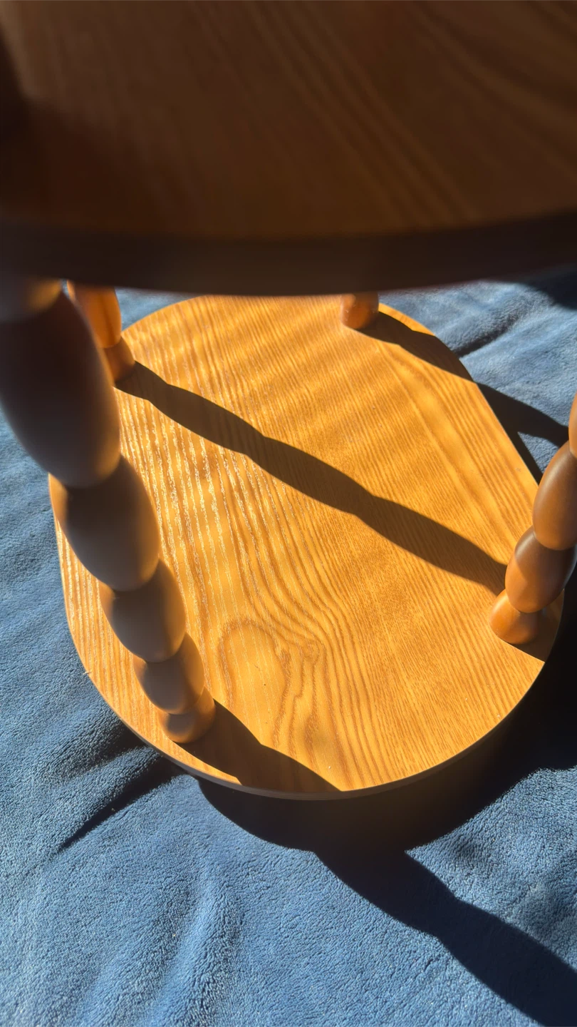 3-Tier Wooden Side Table - photo 4