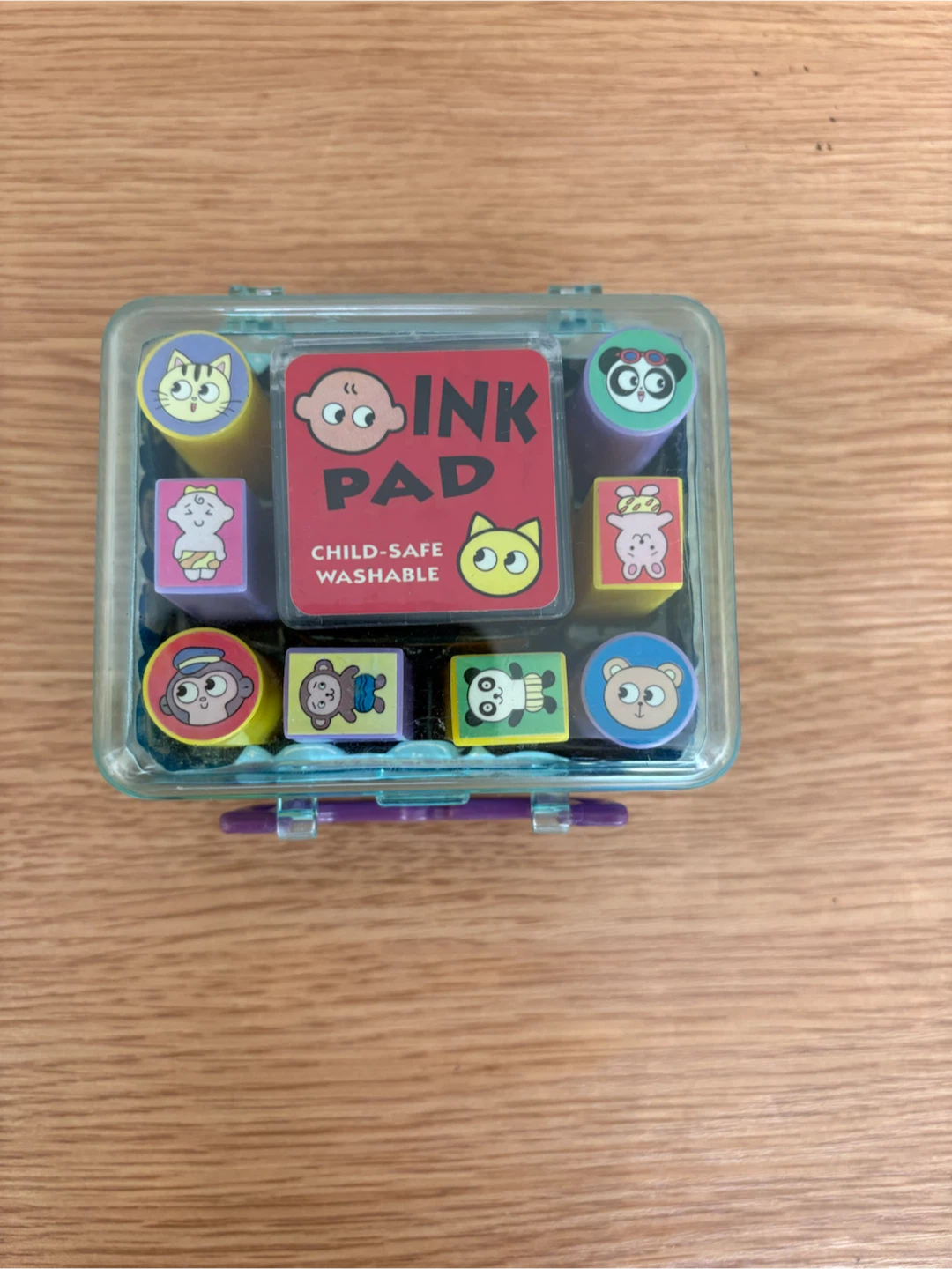 Kid's Stamp Set with Washable Ink Pad - photo 2
