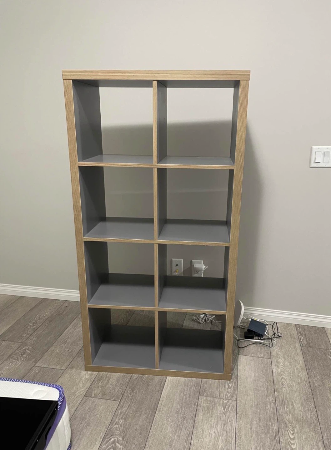 IKEA Grey KALLAX shelf unit