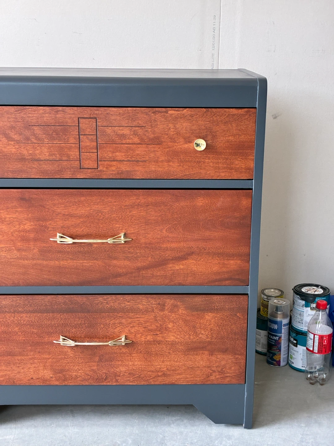 Refinished 3-Drawer Chest