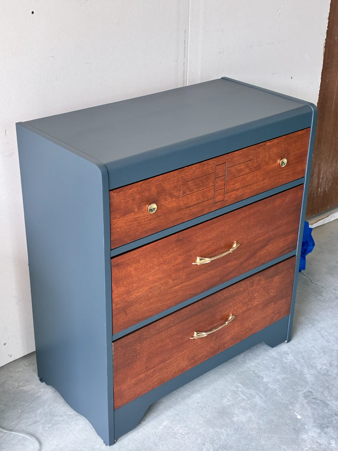 Refinished 3-Drawer Chest - photo 2