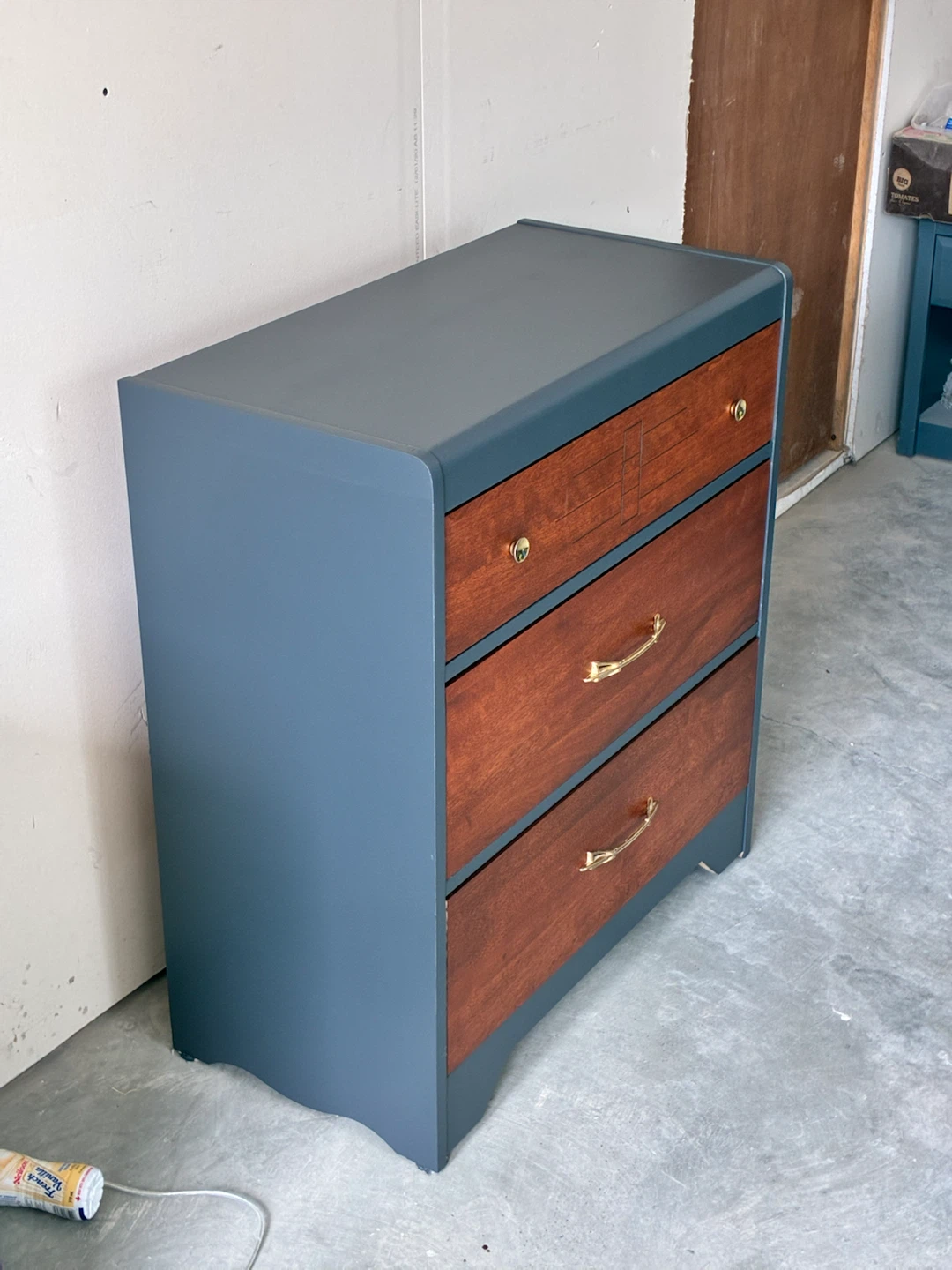 Refinished 3-Drawer Chest - photo 4