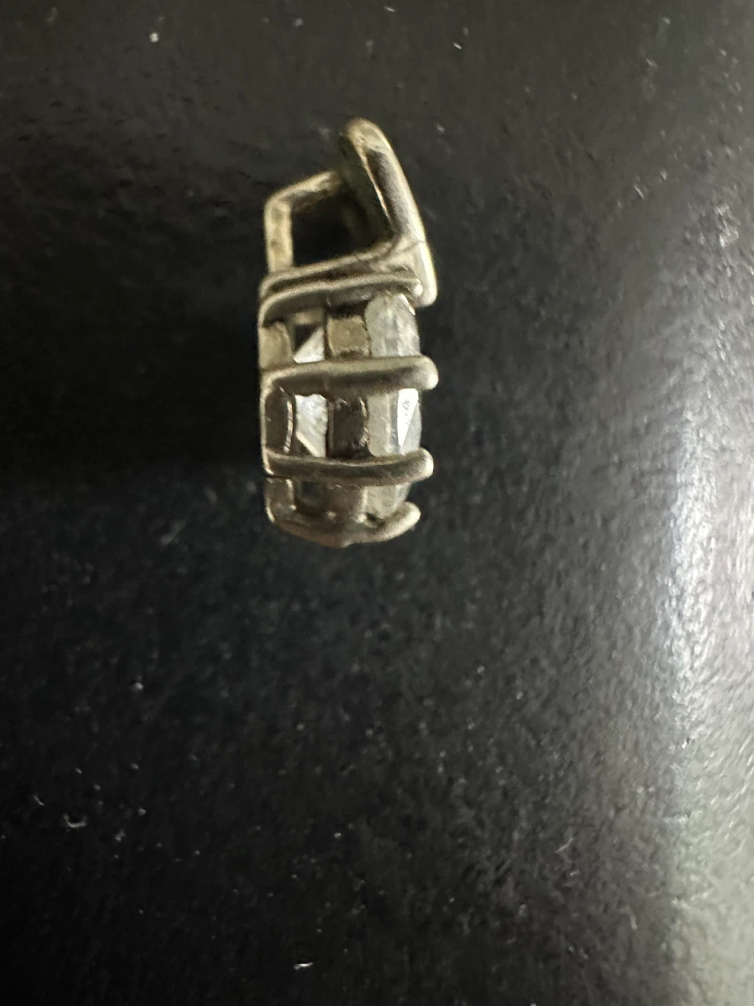 Sterling Silver Cubic Zirconia Heart Pendant - photo 2
