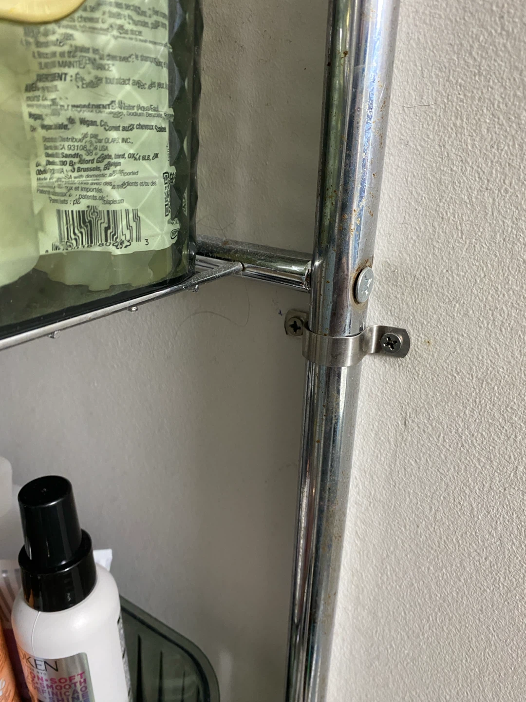 Chrome Over-the-Toilet 3 Tier Shelf Unit - photo 5