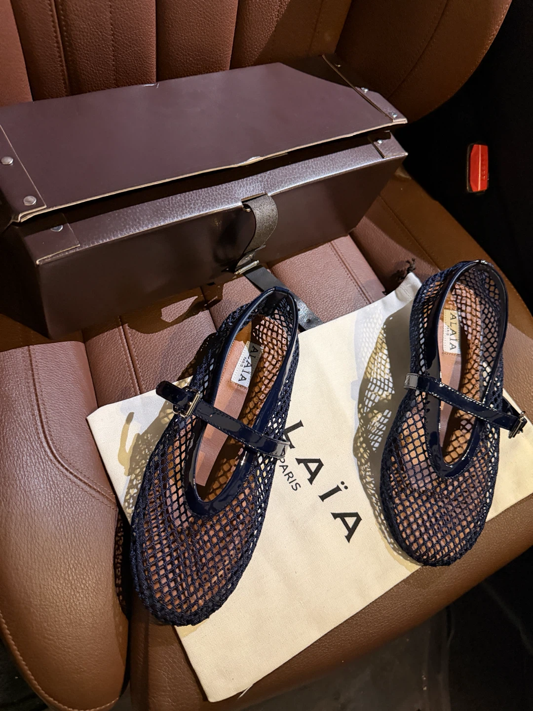 Alaïa Paris Mesh Flats,Size:40,Brand New - photo 3