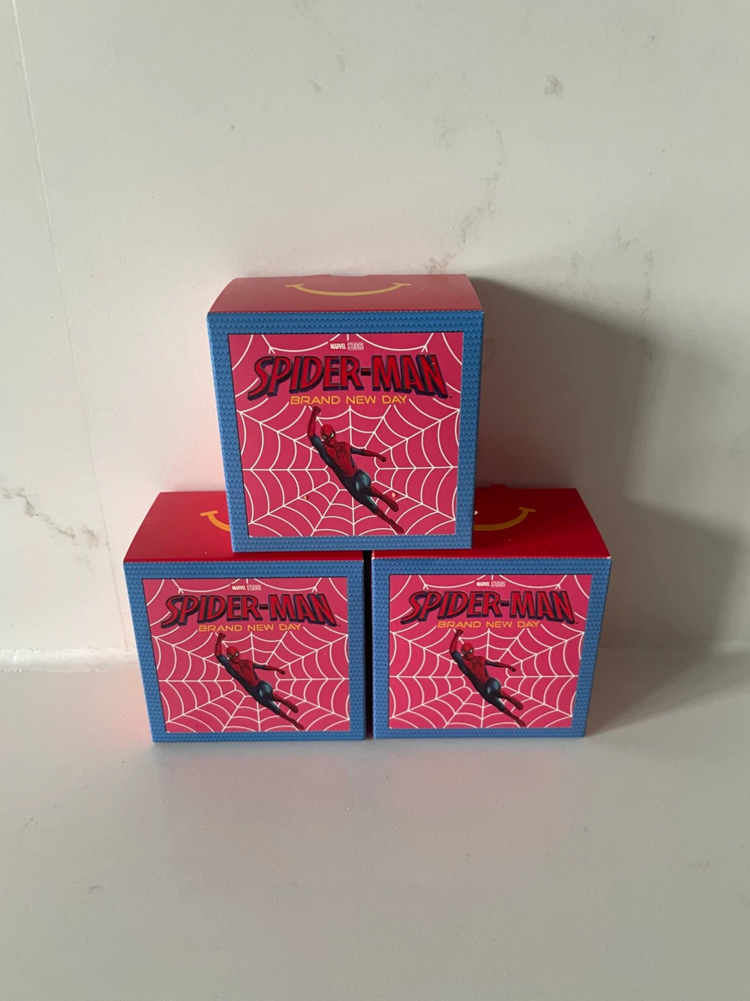 🆕 Spider-Man Brand New Day Happy Meal Boxes (3)