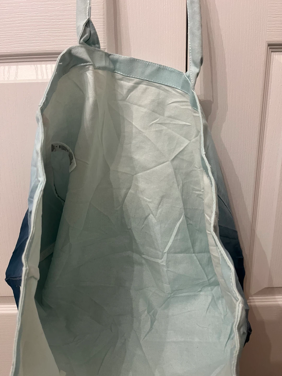 Athleta Blue Ombre Cotton Tote Bag - photo 2